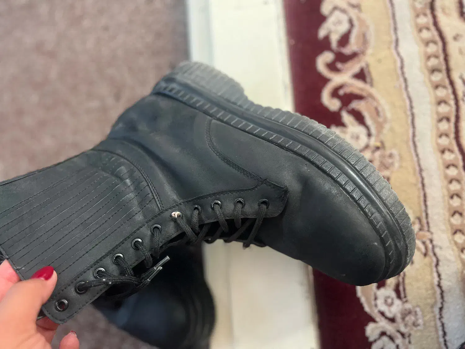 چکمه مشکی|کیف، کفش، کمربند|یزد, |دیوار