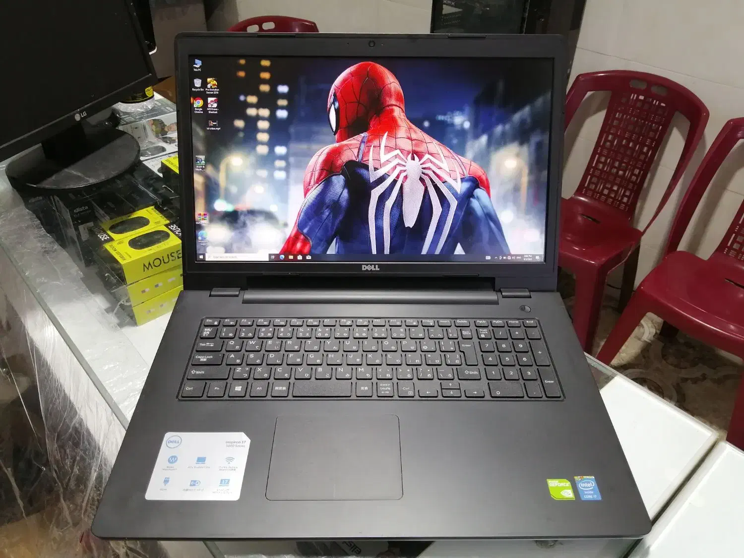 لپتاپ 2گرافیکه dell inspiron core i7 صفحه full hd|رایانه همراه|سراوان, |دیوار