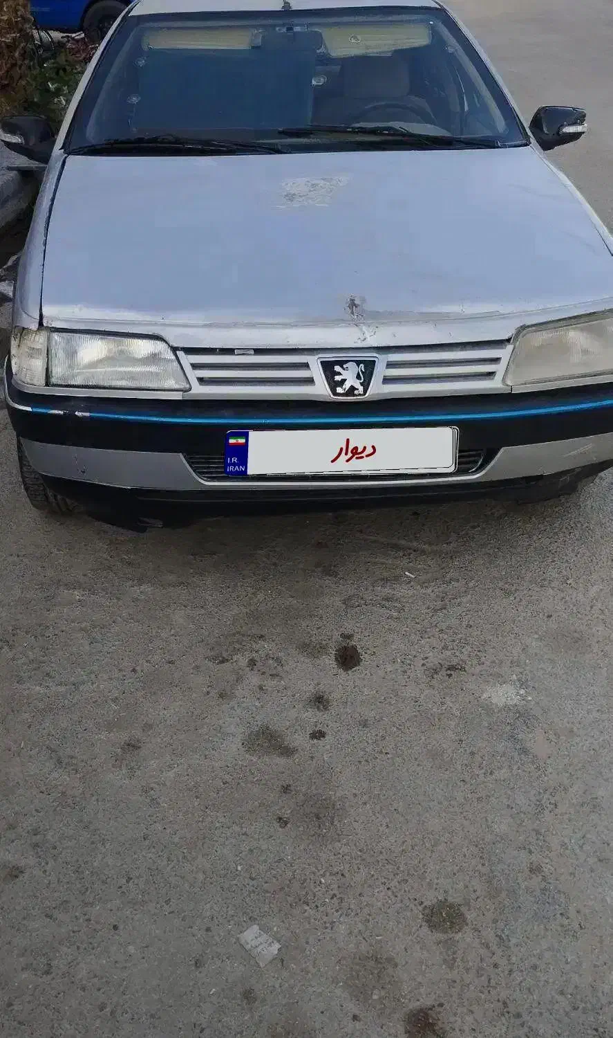 پژو 405نقره ای مدل89|خودرو سواری و وانت|فورگ, |دیوار