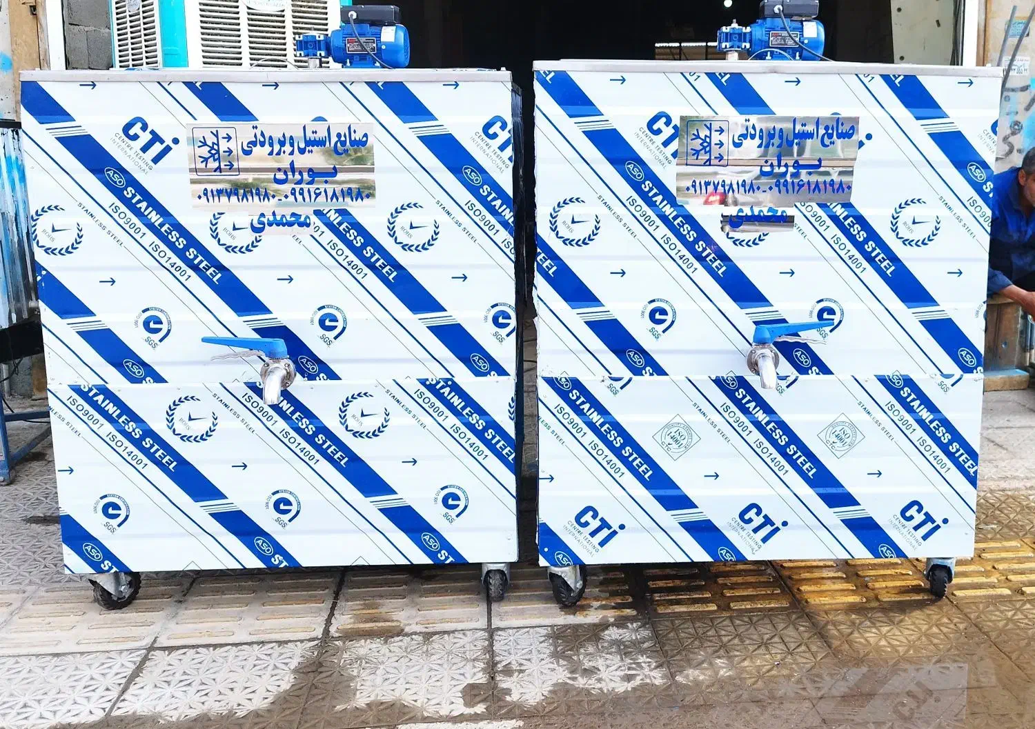 شیرسردکن شیر سردکن پاتیل سردخانه مخازن استیل|ماشین‌آلات صنعتی|اصفهان, سپاهان‌شهر|دیوار