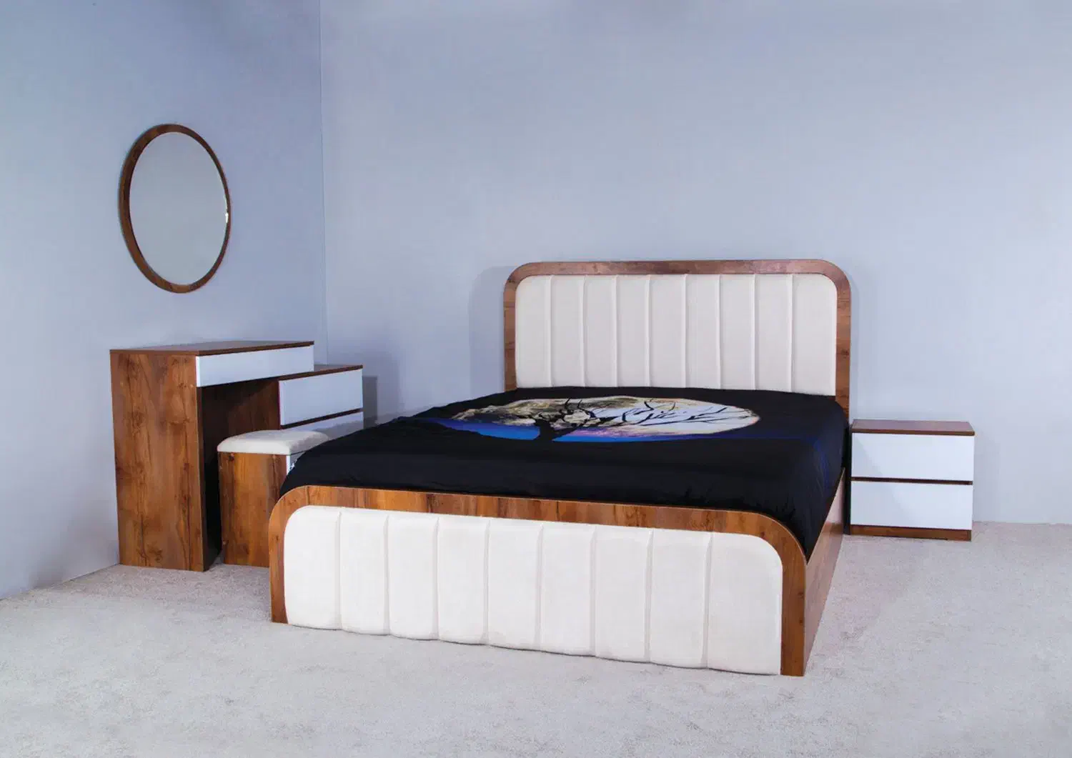 سرویس خواب افرا|تخت و سرویس خواب|آباده, |دیوار