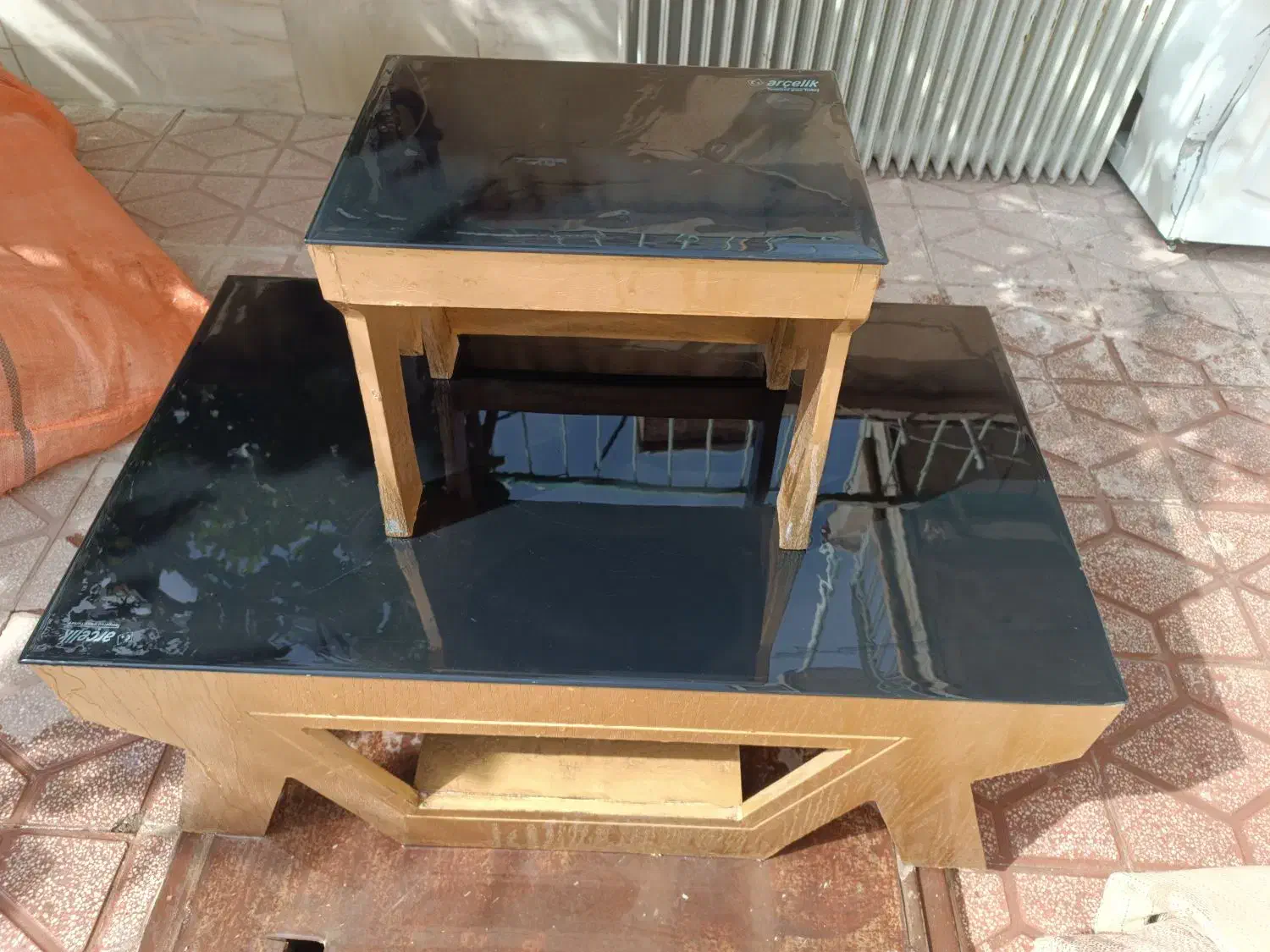 میز چوبی ، جلو مبلی|مبلمان خانگی و میز عسلی|مریوان, |دیوار