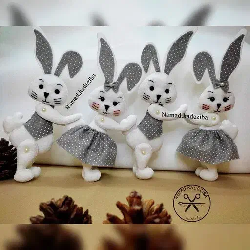 عروسک های نمدی|صنایع دستی و سایر لوازم تزئینی|سیرجان, |دیوار