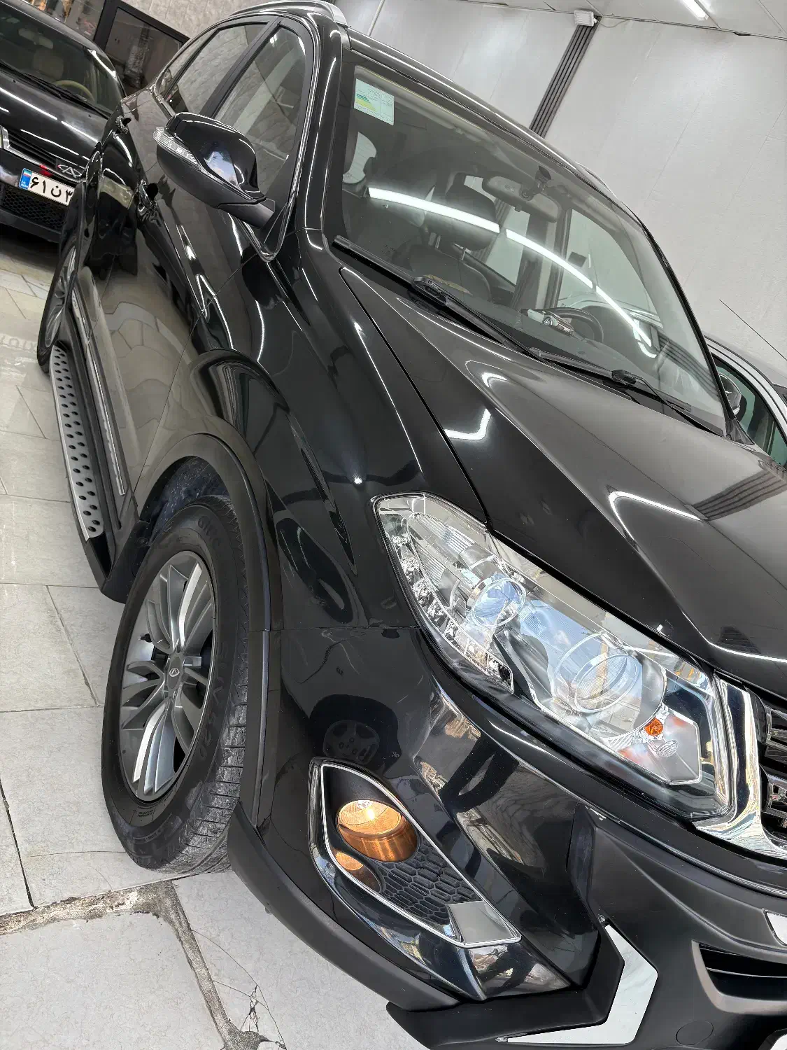 تیگو ۵ مشکی ۱۳۹۶ در حد|خودرو سواری و وانت|اصفهان, کشاورزی|دیوار