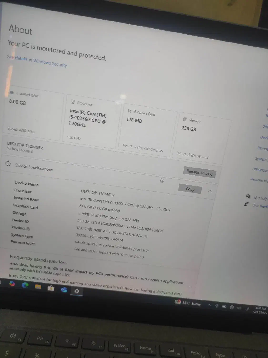 لب تاب سورفیس نسل ده|رایانه همراه|ارومیه, |دیوار