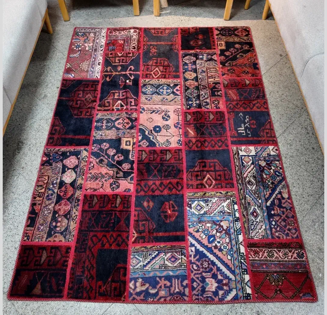 فرش دستباف چهل تکه|فرش|لواسان, |دیوار