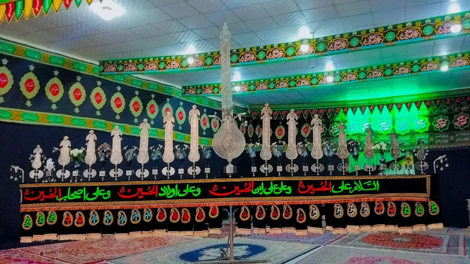 علامت 15تیغه بزرگ با وسایل کامل|کلکسیون اشیاء عتیقه|کرمان, |دیوار