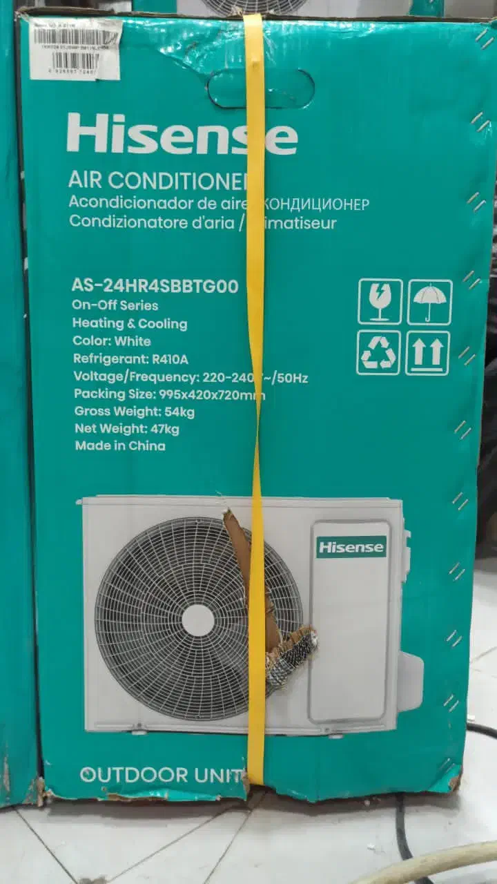 کولر گازی 24 هایسنس بهترین قیمت|کولر گازی و فنکوئل|مشهد, ولیعصر (شهرک غرب)|دیوار