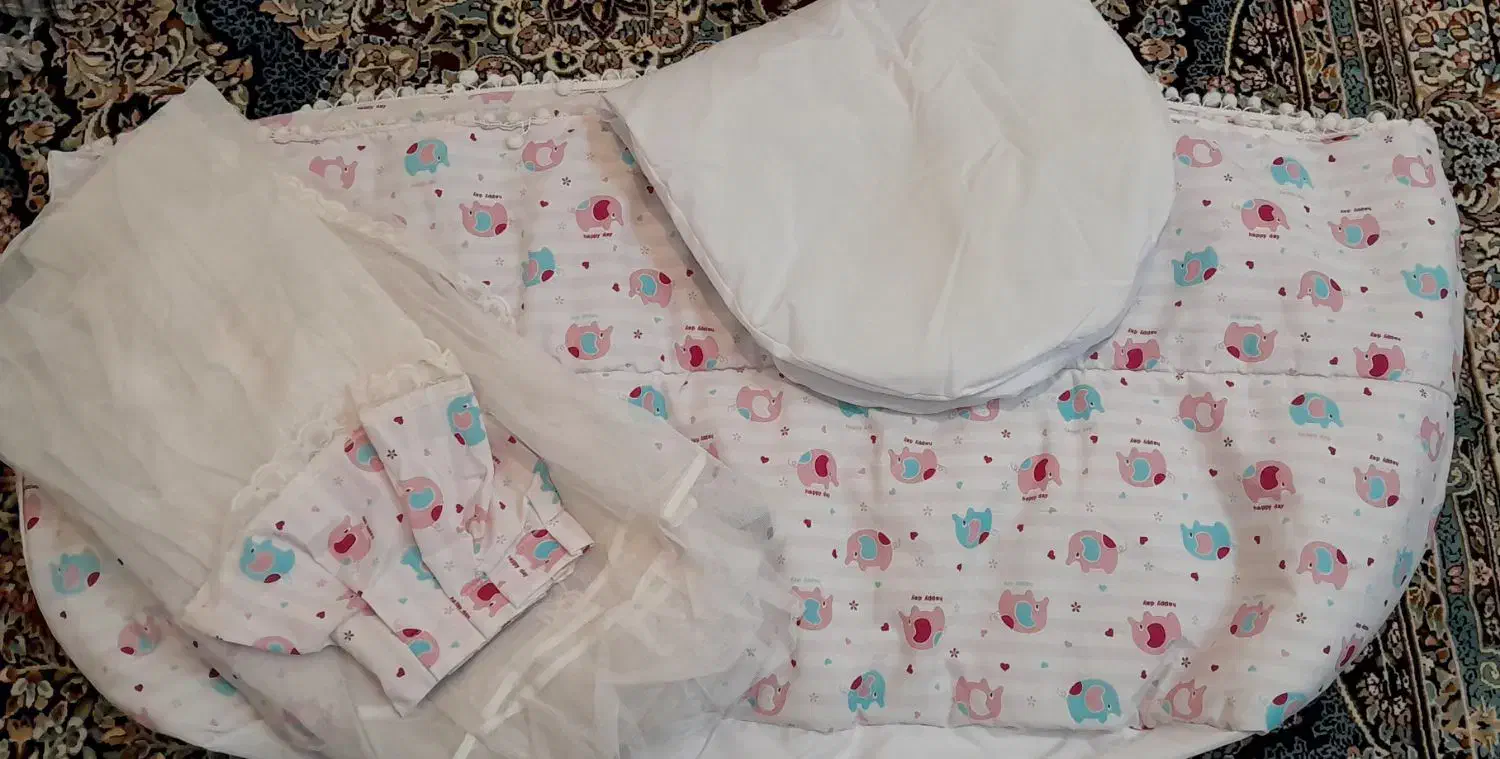 گهواره در حد نو|تخت و صندلی بچه|قم, پردیسان|دیوار