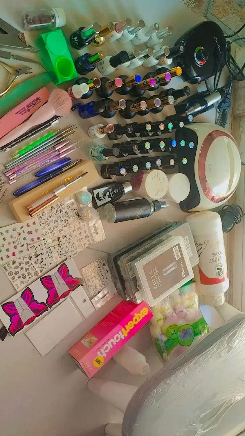 لوازم کاشت ناخن|آرایشی، بهداشتی، درمانی|دزفول, |دیوار