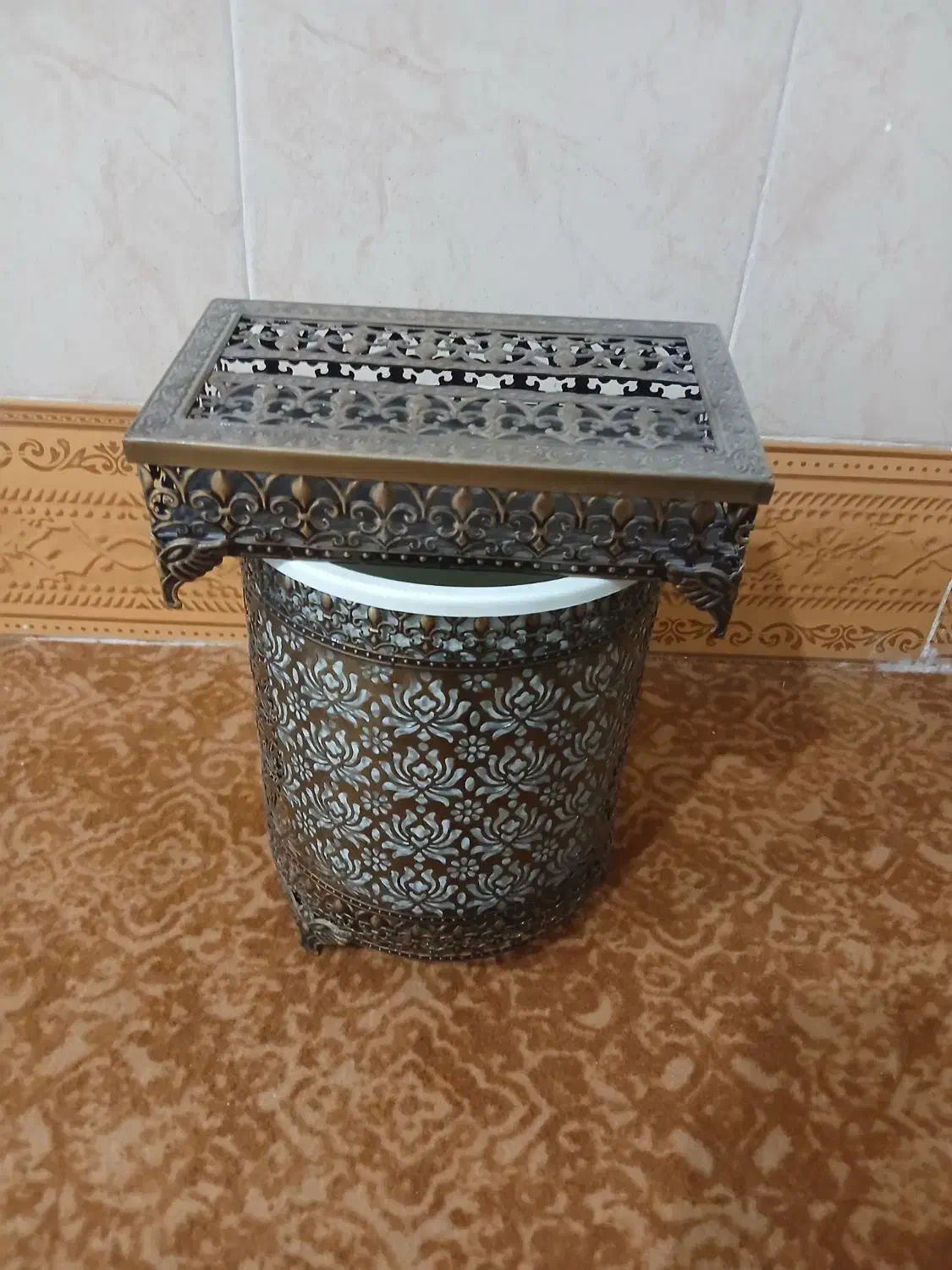 کریر نوزاد وجای دستمال کاغذی وسطل|کالسکه و لوازم جانبی|نهاوند, |دیوار