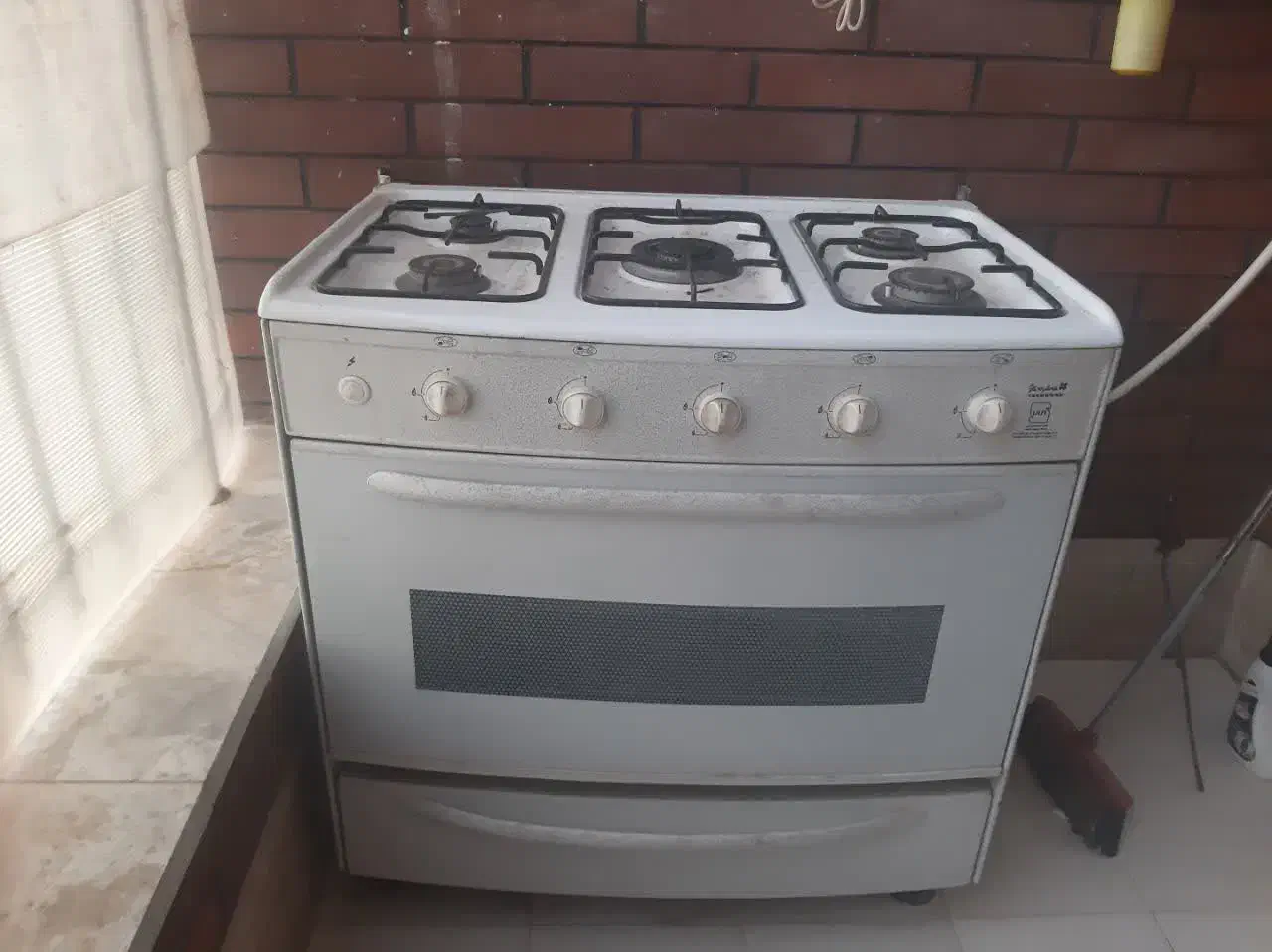 گاز پنج شعله طرح فر|اجاق گاز و لوازم برقی پختوپز|قم, زنبیل آباد|دیوار