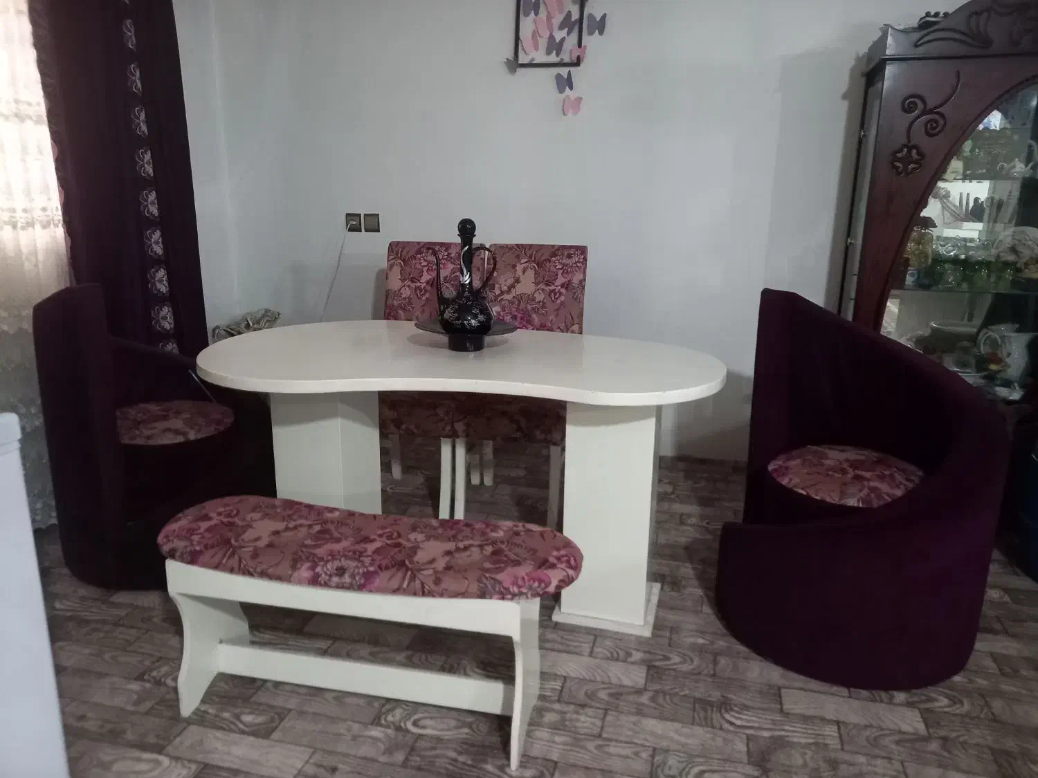 میز ناهار خوری ۶ نفره|میز و صندلی غذاخوری|بابل, |دیوار