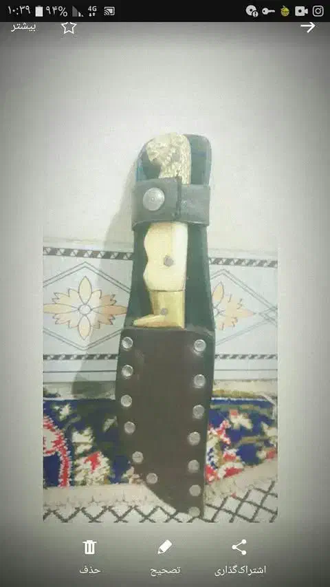 چاقو  یا کارد کمری|کلکسیون اشیاء عتیقه|محمودآباد, |دیوار