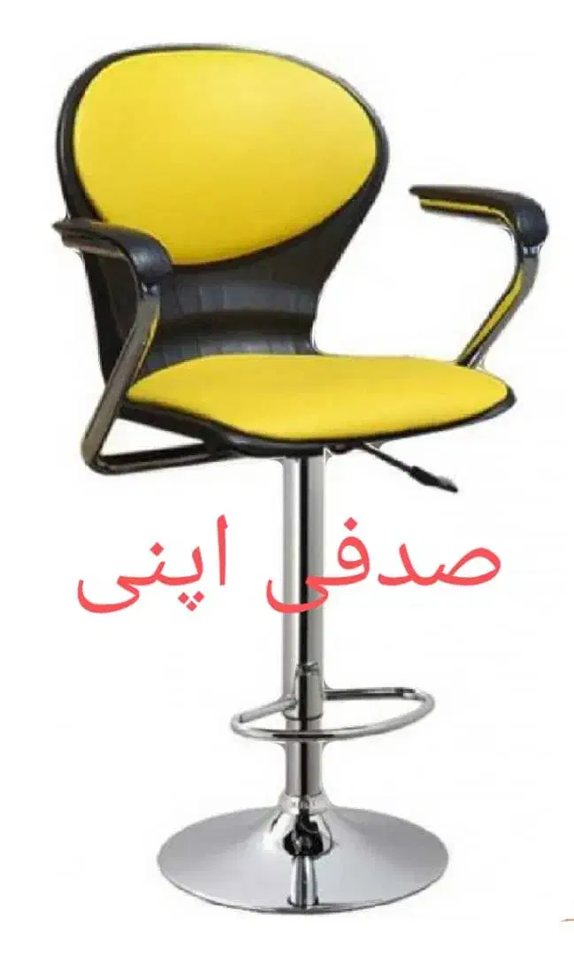 صندلی اوپنی چوبی فلزی استیل طلایی کد۴۴|صندلی و نیمکت|همدان, |دیوار