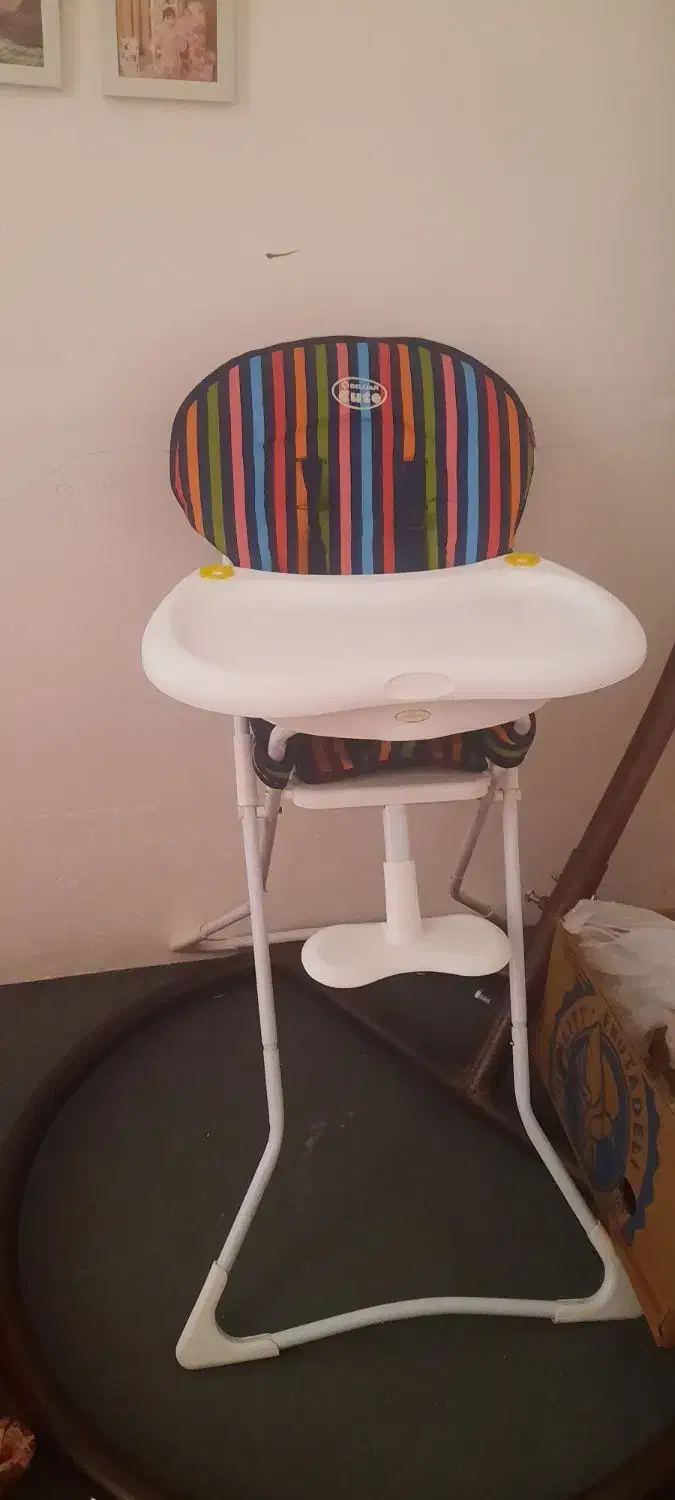 صندلی غذای  کودک در حد نو|اسباب و اثاث بچه|خمینی‌شهر, |دیوار