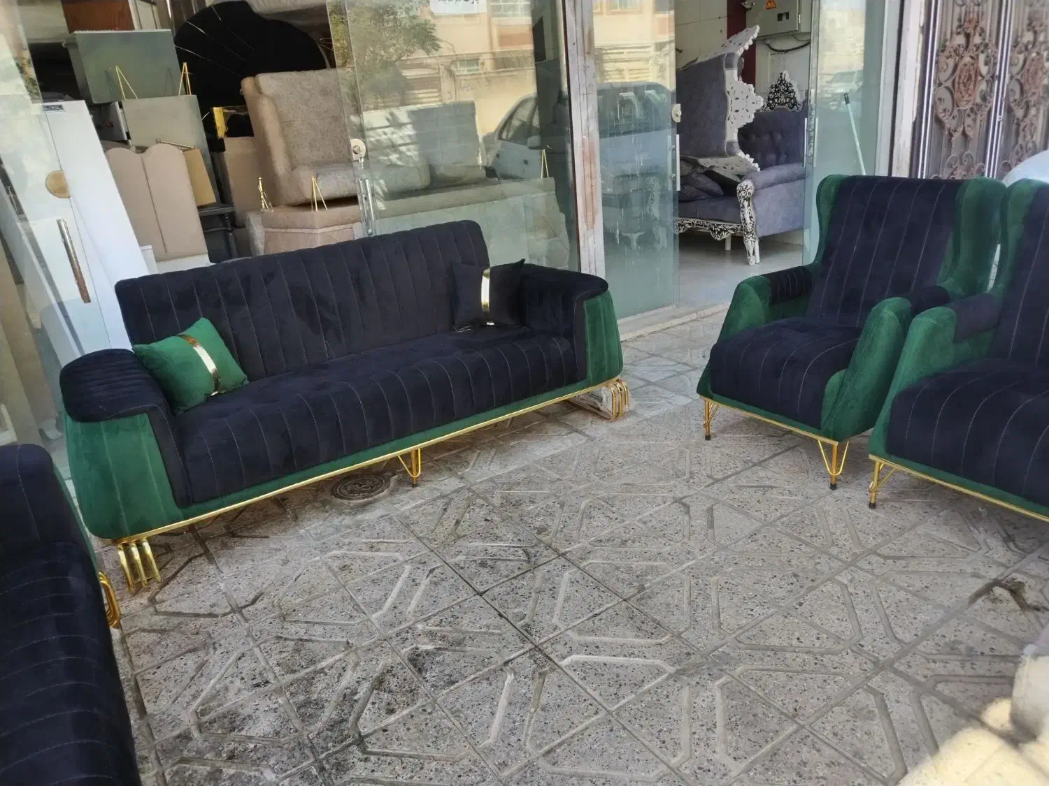 مبل دلوین 8نفره|مبلمان خانگی و میز عسلی|بیرجند, |دیوار