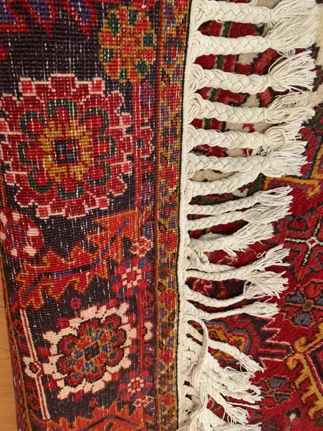 فرش دستبافت قرمز تبریز طرح هریس خوش نقشه شش متری|فرش|تهران, حکیمیه|دیوار