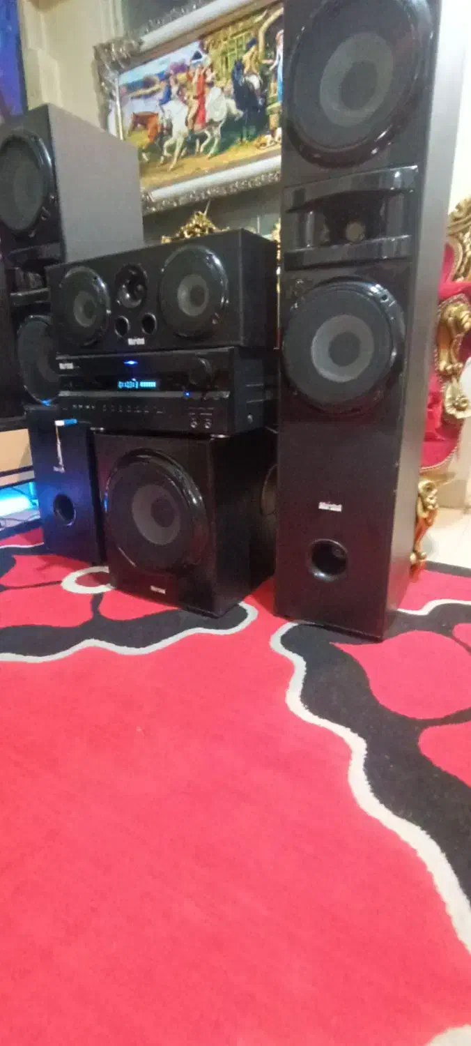 اسپیکر بزرگ پنج تیکه مارشال|سیستم صوتی خانگی|تهران, هفت چنار|دیوار