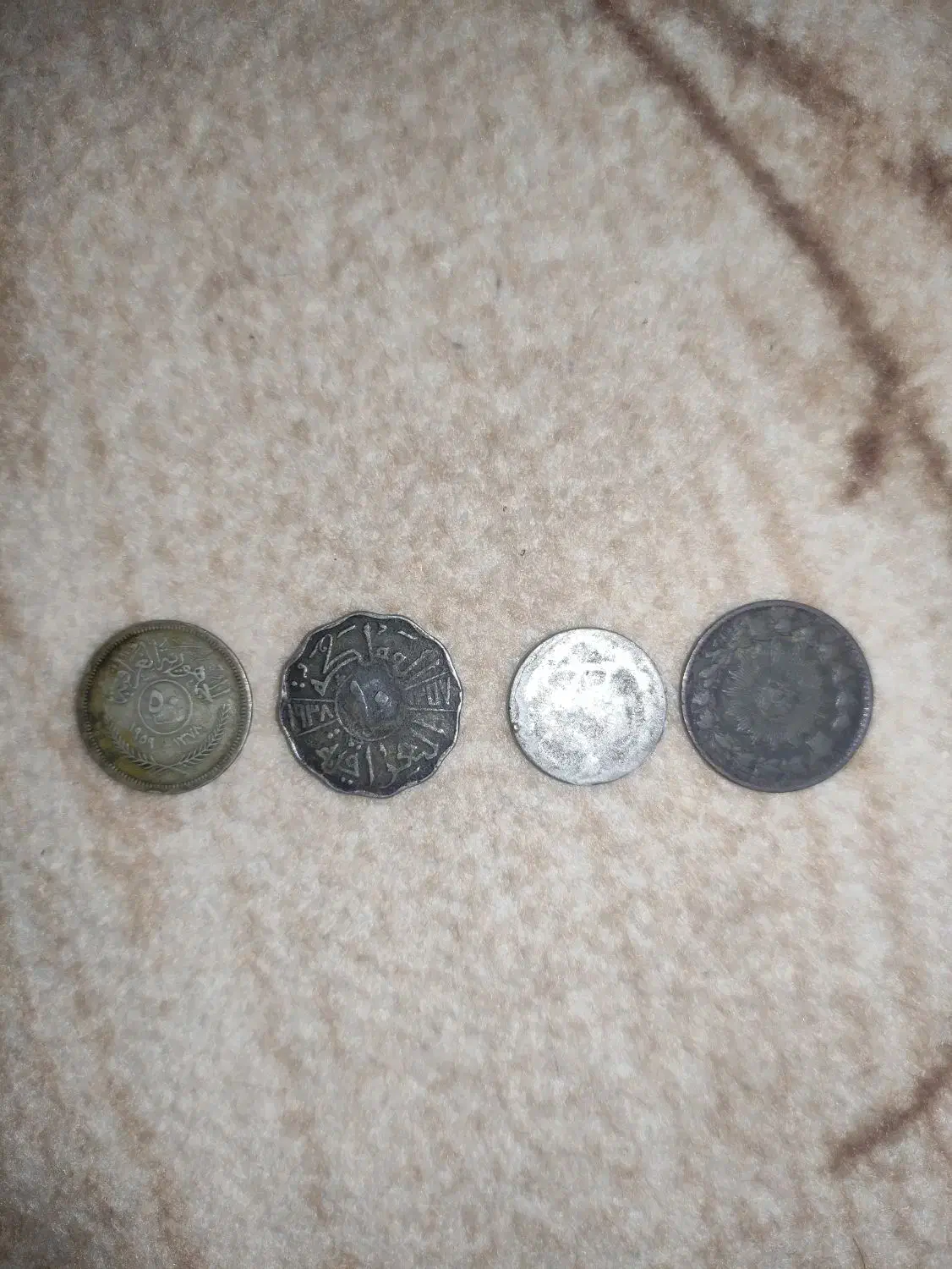چهار عدد سکه نقره قدیمی|کلکسیون سکه، تمبر، اسکناس|نورآباد, |دیوار