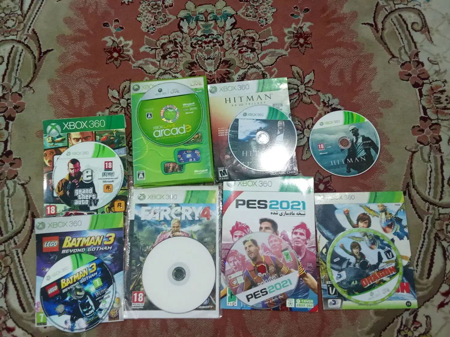 فروش بازیxbox360|کنسول، بازی ویدئویی و آنلاین|دزفول, |دیوار