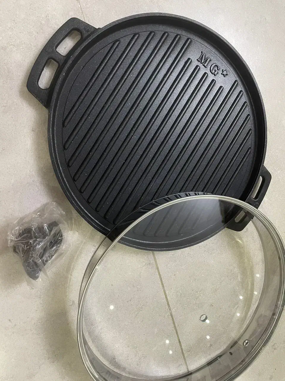 تابه چدنی گریل رژیمی|ظروف پخت‌وپز|کرج, باغستان|دیوار