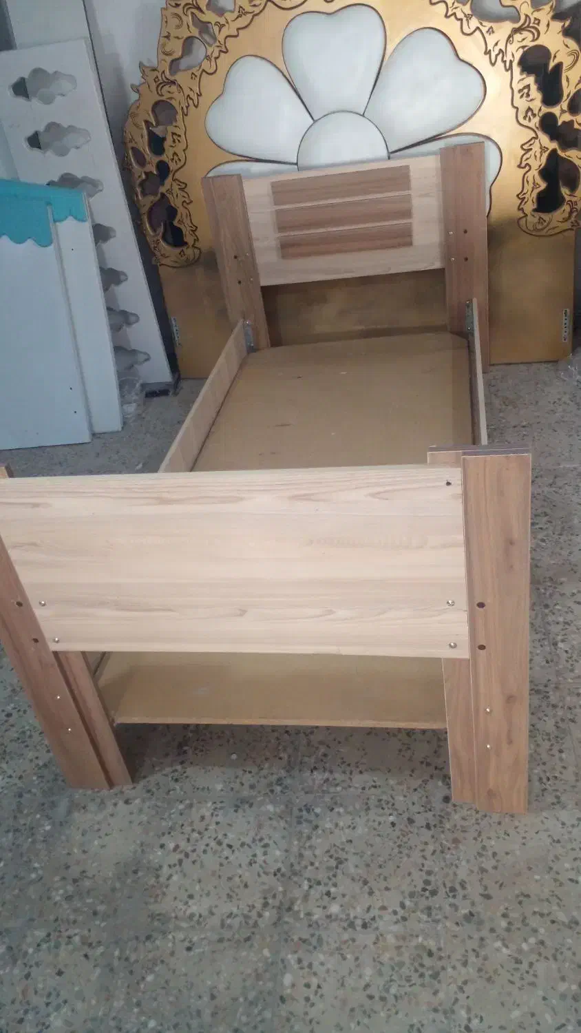 تخت ۱نفره دست دوم|تشک تختخواب|داراب, |دیوار