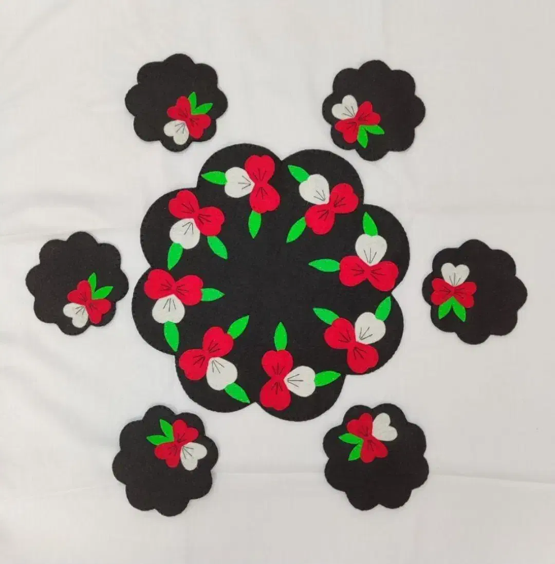 تزئینات نمدی|صنایع دستی و سایر لوازم تزئینی|ارومیه, |دیوار