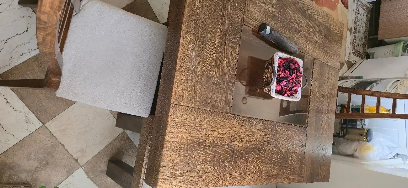 میز ناهارخوری خوری چهار نفره به همراه یک نیمکت|میز و صندلی غذاخوری|تهران, ایرانشهر|دیوار