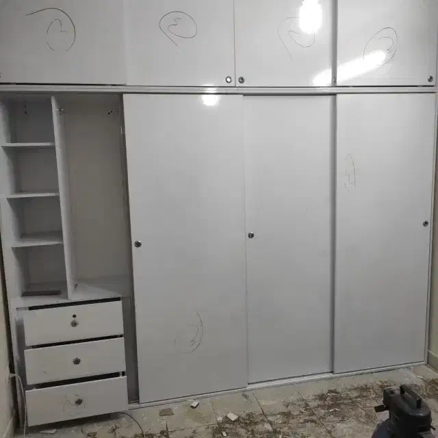 کمد دیواری درب ریلی|جاکفشی، کمد، دراور|پاکدشت, پاکدشت (مامازند)|دیوار