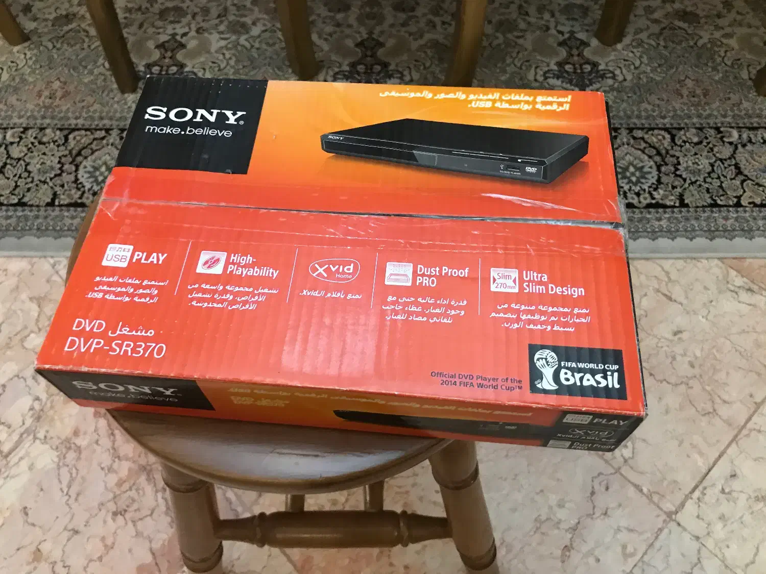 DVD سونی مدل SR370 / در حد نو بسیار تمیز|پخش‌کننده DVD و ویدیو|تنکابن, |دیوار