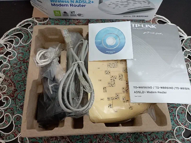 مودم TP-LINK TD-W8951ND|مودم و تجهیزات شبکه|قائم‌شهر, |دیوار