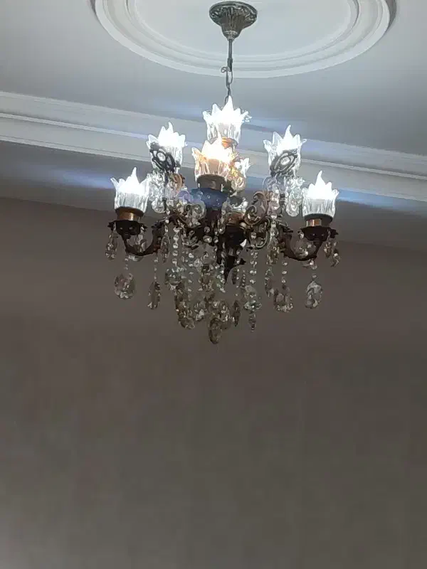 لوستر برنز|لوستر و چراغ آویز|محمدیه-قزوین, |دیوار