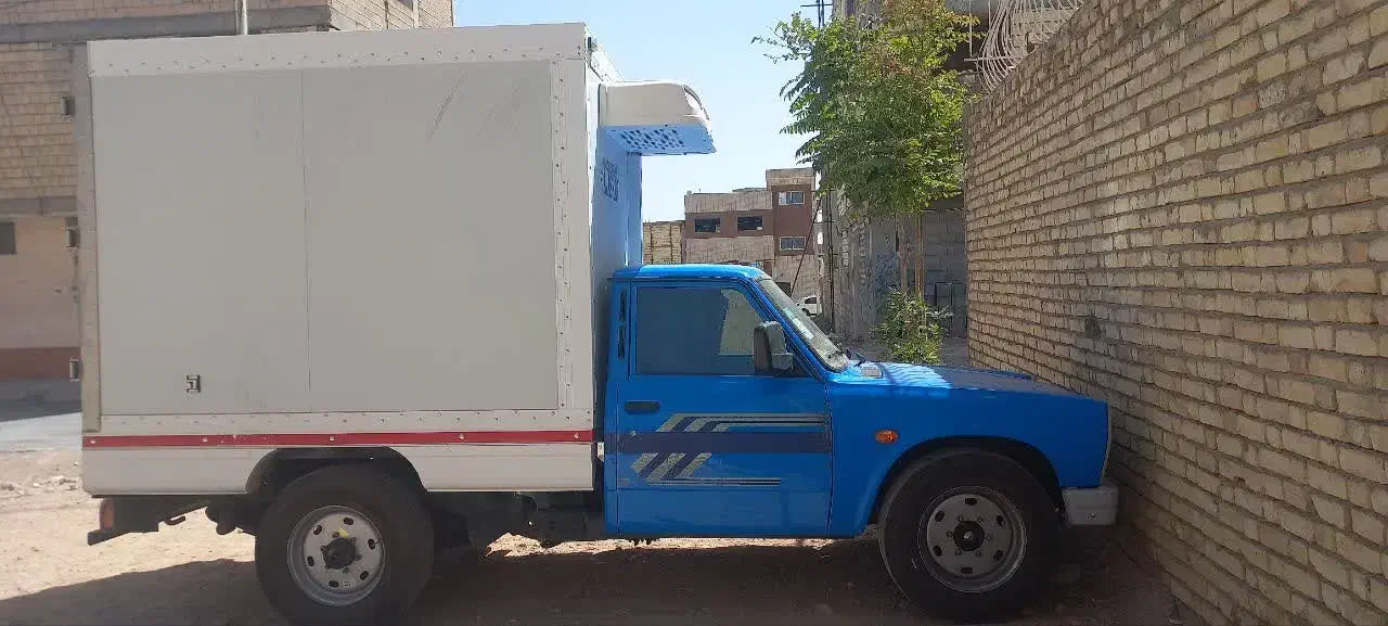 فروش نیسان آبی یخچال دار|خودرو سواری و وانت|مبارکه, |دیوار