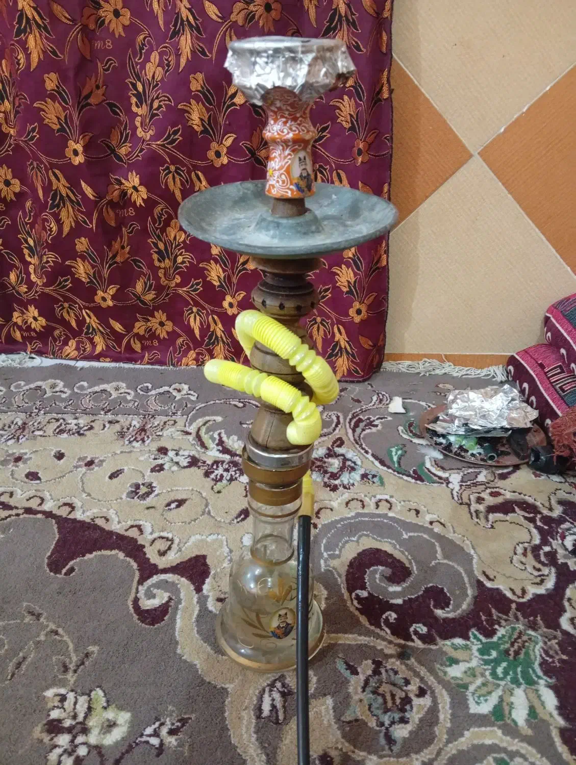 قلیون قلیون|صنایع دستی و سایر لوازم تزئینی|شادگان, |دیوار