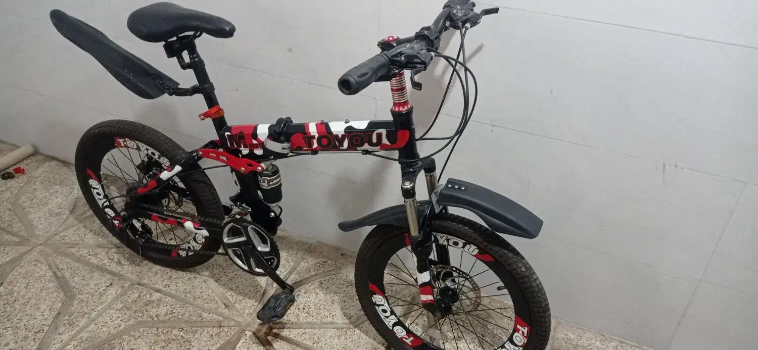 دوچرخه دنده ای ۲۰ تاشو عروسک|دوچرخه، اسکیت، اسکوتر|رشت, سلیمانداراب|دیوار