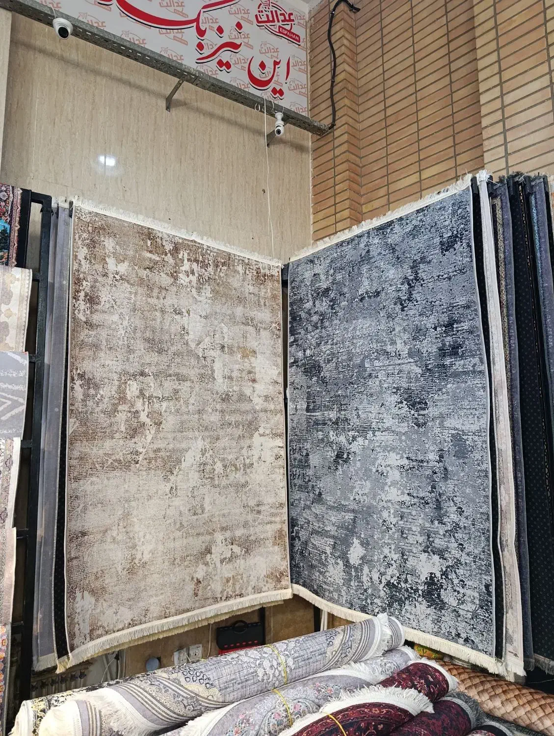 فرشینه ۴ متری مدل پتینه ( ترمز دار ) ضد لک|فرش|اصفهان, لیمجیر|دیوار