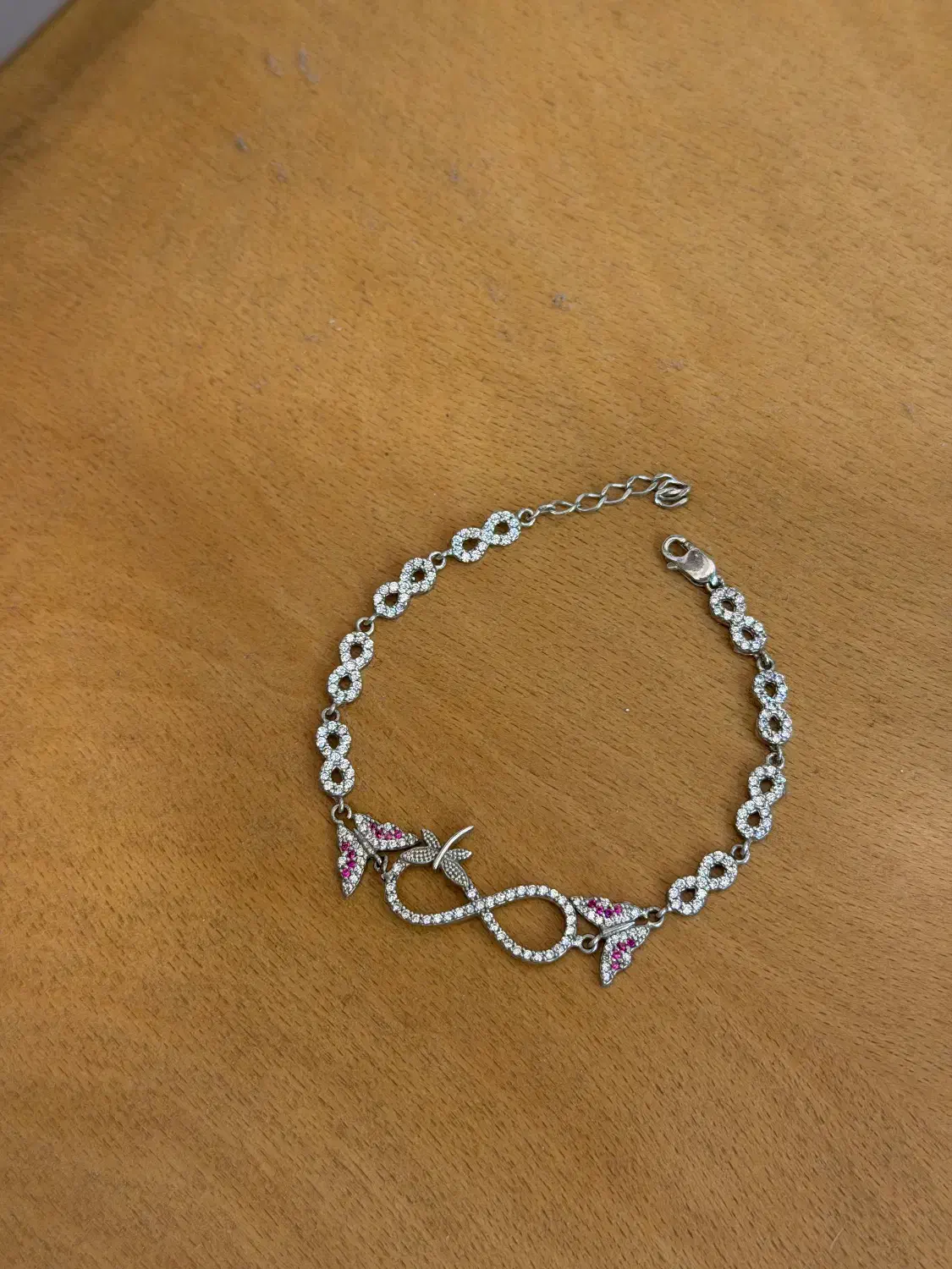 دستبند نقره بی نهایت|جواهرات|قم, انسجام|دیوار