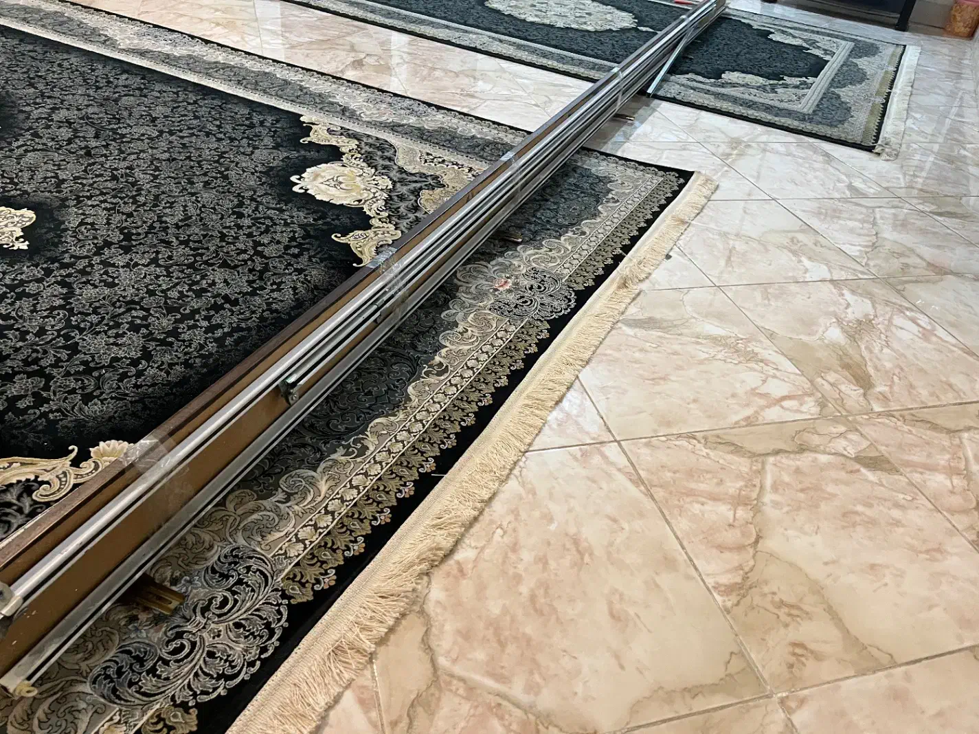 قاب پرده و چوب پرده|پرده، رانر، رومیزی|هشتگرد, شهرک راه آهن|دیوار