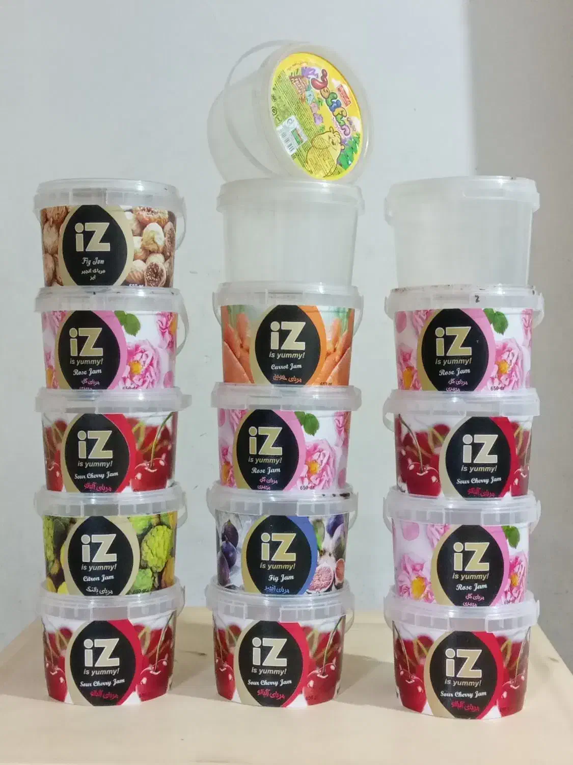 ظروف پلاستیکی وشیشه ایی|ظروف نگهدارنده، پلاستیکی، یکبارمصرف|جلین, |دیوار