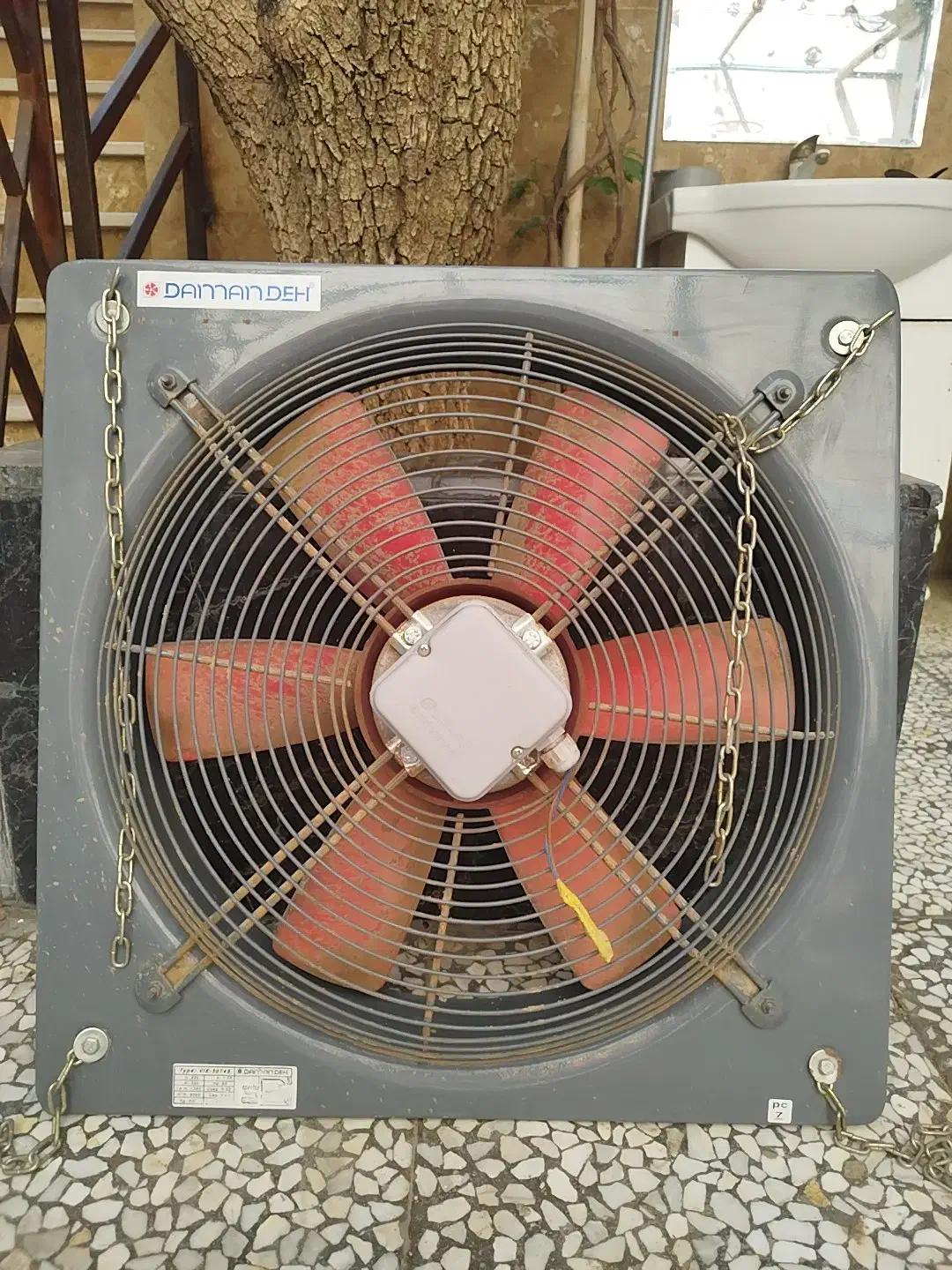 هواکش صنعتی دمنده 60*60 در حد نو|پنکه و تصفیهکنندهٔ هوا|وحیدیه, |دیوار