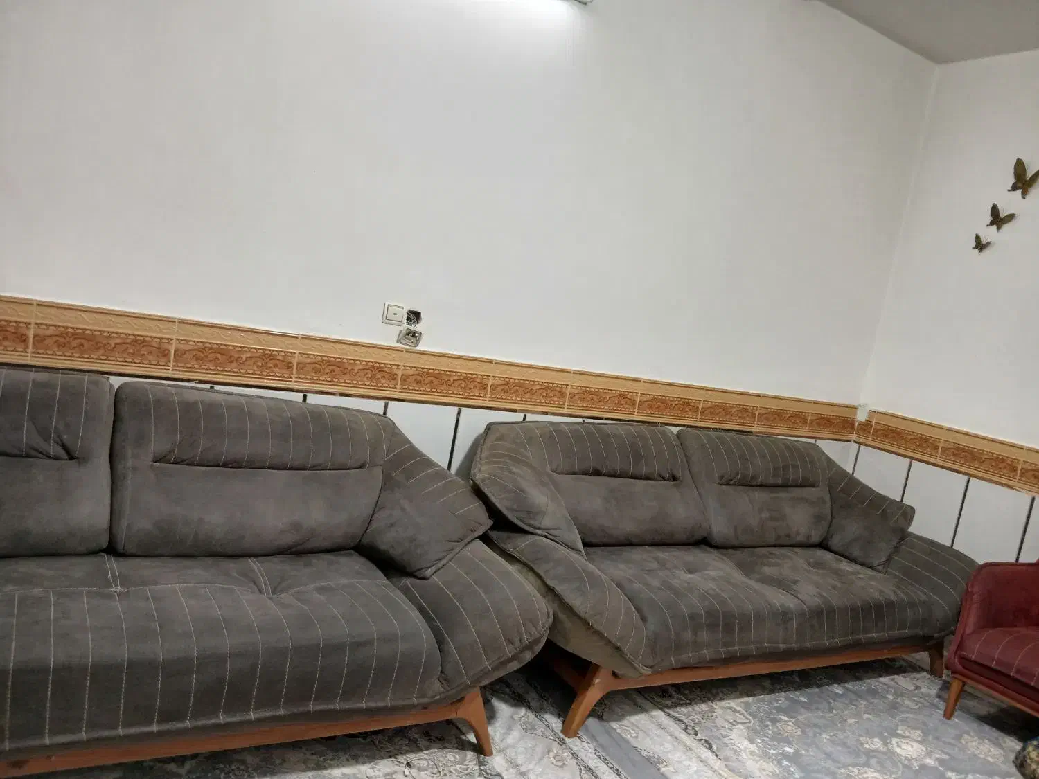 فروش  مبل تختشو۸نفره  درتاکستان|مبلمان خانگی و میز عسلی|تاکستان, |دیوار