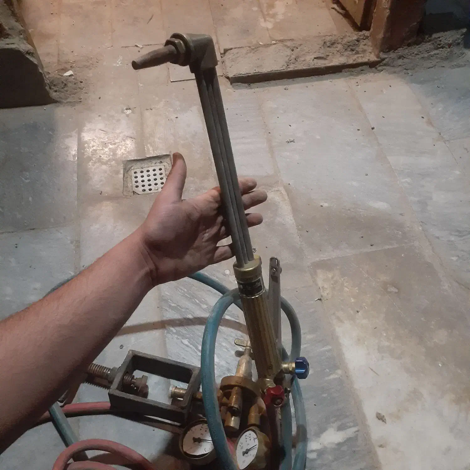 هوا برش هوا گاز با ۱۰ متر شلنگ و کپسول|ابزارآلات|قم, ولیعصر|دیوار