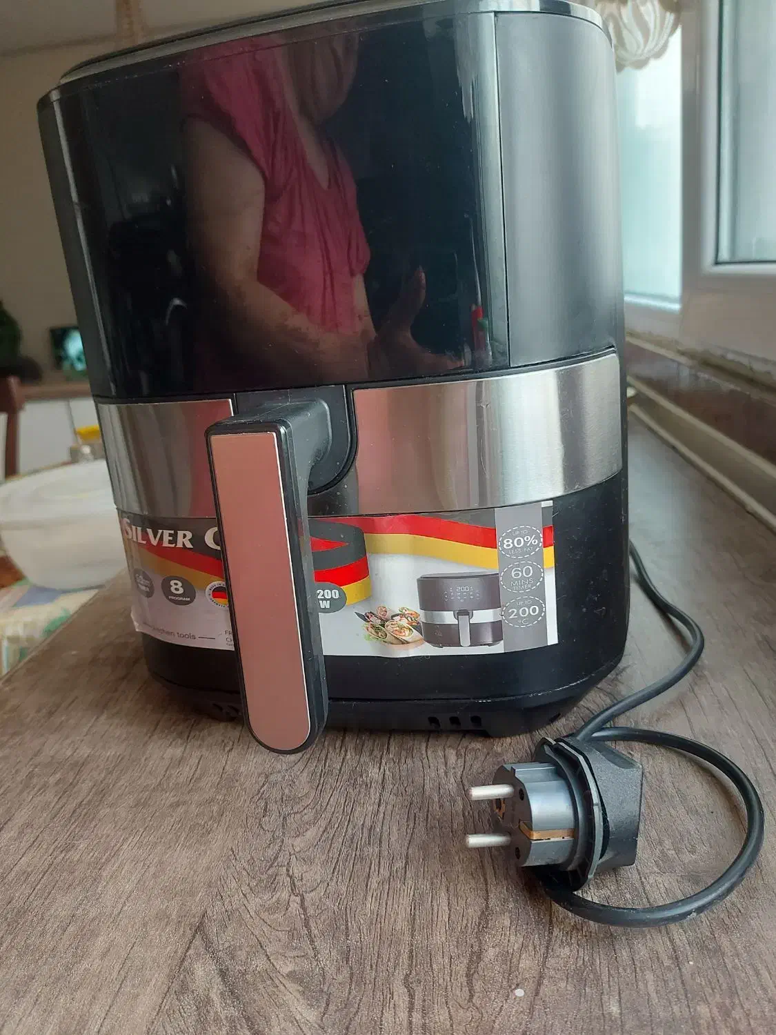 سرخ کن هواپز silver crest دیجیتال ۸/۵ کیلویی|اجاق گاز و لوازم برقی پخت‌وپز|کرج, عظیمیه|دیوار