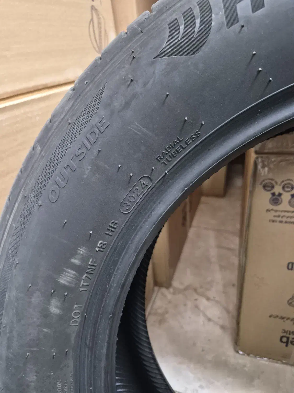 ۴ حلقه لاستیک هانکوک hankook|قطعات یدکی و لوازم جانبی|تهران, توحید|دیوار