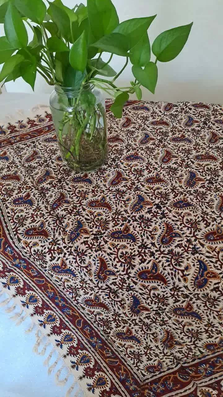 سفره قلمکاری|سفره، حوله، دستمال آشپزخانه|برخوار, |دیوار