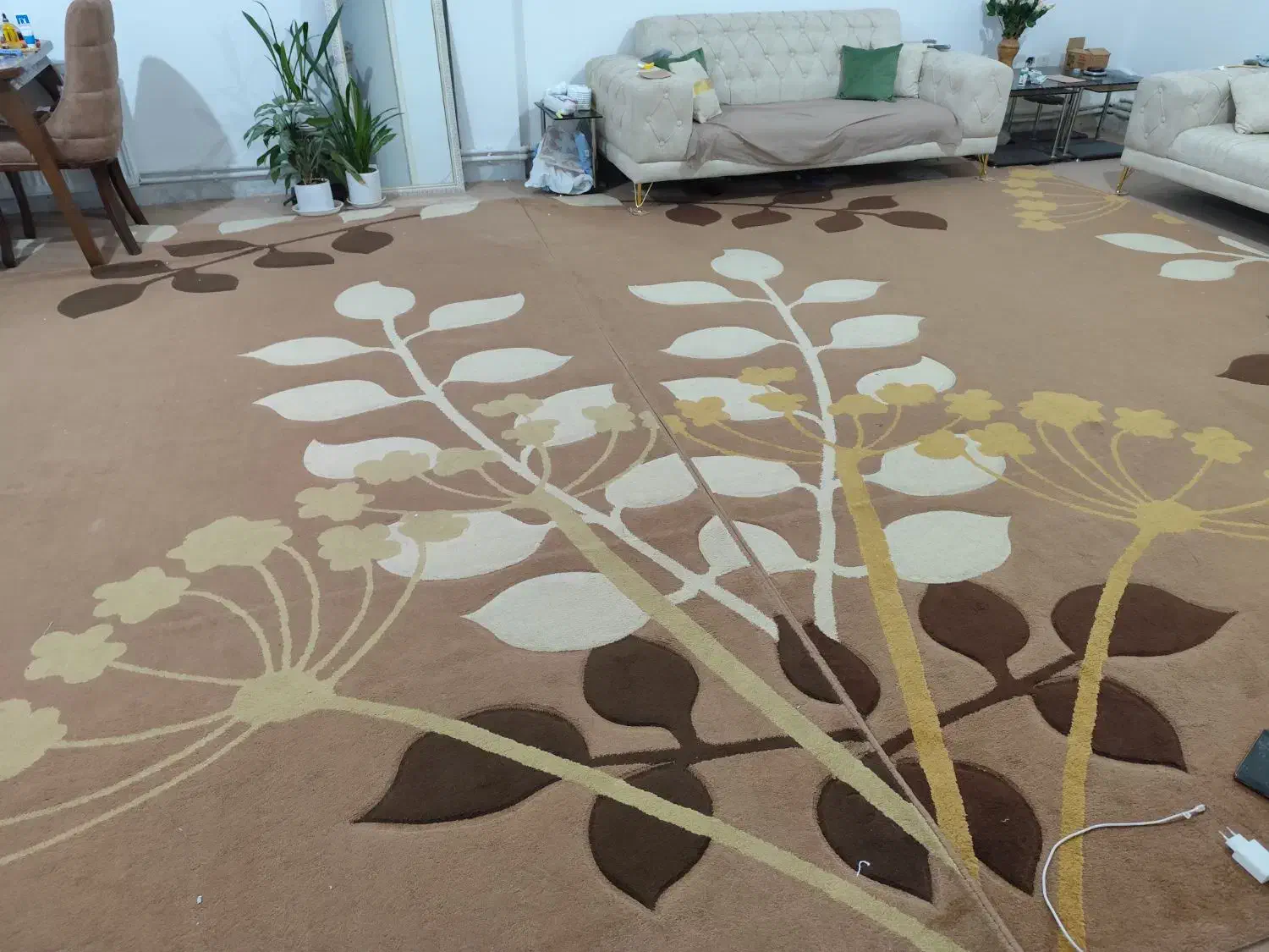 یک جفت گلیم فرش با کیفیت و زیبا ( دست دوم)|گلیم، جاجیم، گبه|کرمان, |دیوار