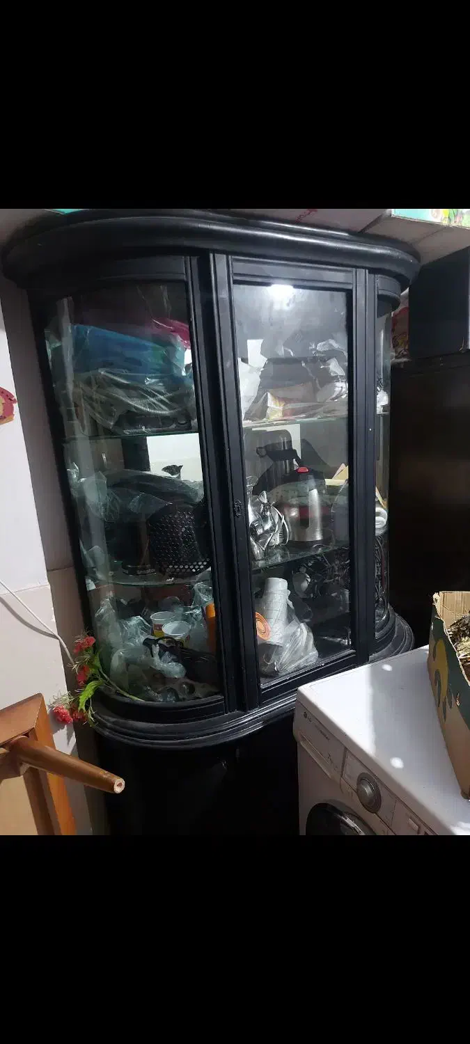 بوفه دوتیکه|بوفه، ویترین، کنسول|آزادشهر, |دیوار