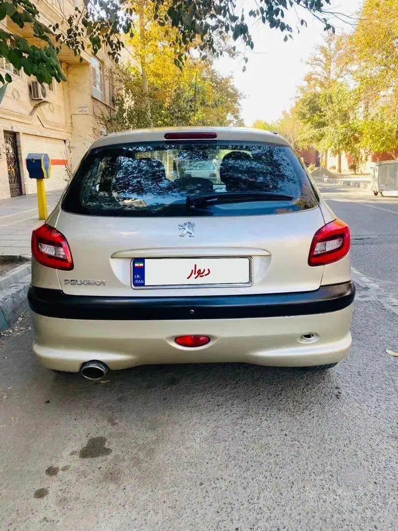 206 اتومات تیپ 6|خودرو سواری و وانت|تهران, مروارید شهر|دیوار