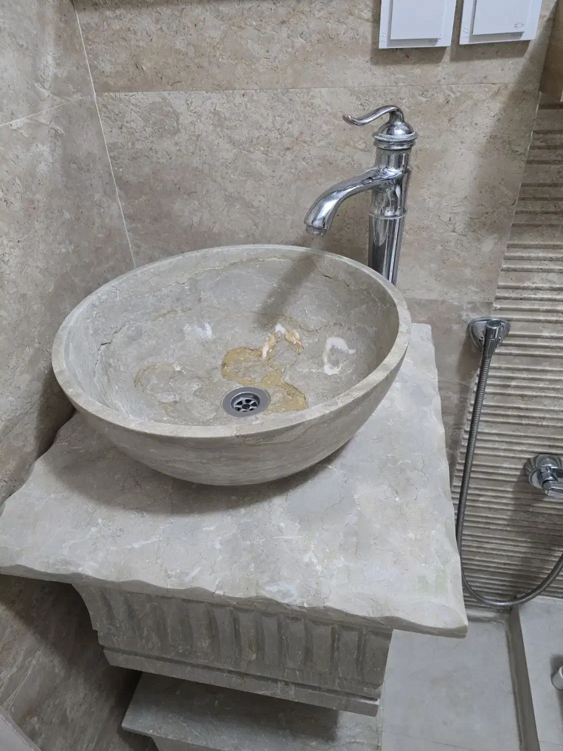 روشویی سنگی|لوازم سرویس بهداشتی|ابهر, |دیوار